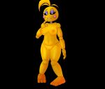  animatronic avian belly bird breasts chicken el_jyjys female five_nights_at_freddy&#039;s five_nights_at_freddy&#039;s_2 galliform gallus_(genus) genitals hi_res machine navel nipples phasianid pussy robot scottgames solo toy_chica_(fnaf) video_games yellow_body 
