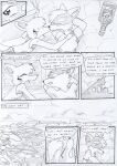  aircraft alcohol alcoholic_drink anthro awake awakening beverage black_and_white border bottle bottomwear box building canid canine clothing cloud comic container crate dasyuromorph dialogue duo empty_bottle english_text eyes_closed female female_on_top hand_on_chest hands_behind_head happy imminent_sex kissing kitfox-crimson male male/female mammal marsupial monochrome novus_(kitfox-crimson) on_top onomatopoeia open_mouth outside_border pants romantic romantic_ambiance rumour_(kitfox-krimson) shirt shuffling silhouette sketch sky smile smirk sound_effects stone_floor stone_wall tank_top text thylacine time_lapse topwear wall_(structure) window wooden_box 