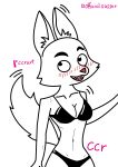  absurd_res anthro bra breasts butt canid canine ccr_graph clothing diane_foxington dreamworks female fox hi_res male male/female mammal panties solo the_bad_guys underwear 