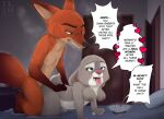  age_difference ahegao anthro bodily_fluids bonnie_hopps bouncing_breasts boyfriends breasts breath butt canid canine clenched_teeth cross-eyed cuckold dialogue digital_media_(artwork) disney doggystyle drooling duo female fox from_behind_position half-closed_eyes hi_res ilovejudyhopps lagomorph leporid looking_pleasured male male/female mammal mother motion_lines narrowed_eyes nick_wilde nude parent phone phone_call rabbit saliva sex shaking steam sweat teeth thrust_lines thrusting tongue tongue_out zootopia 