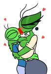  age_difference anthro anthro_insect arthropod big_breasts blush breasts duo female insect kissing male male/female mantis mature_female non-mammal_breasts older_female romantic romantic_couple size_difference smaller_male smog01 taller_female younger_male 