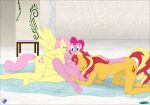  anthro breasts cunnilingus earth_pony equestria_girls equid equine fab3716 female female/female fluttershy_(mlp) friendship_is_magic group hi_res horn horse mammal my_little_pony nude oral pegasus pinkie_pie_(mlp) pony pool sex spread_legs spreading sunset_shimmer_(eg) trio unicorn vaginal wings 