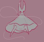  arthropod clean_diaper clothed clothing diaper diaper_fetish digital_media_(artwork) dress female hi_res holding_object holding_weapon hollow_knight hornet_(hollow_knight) insect looking_at_viewer lunarcey simple_background solo team_cherry topwear video_games weapon 