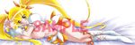  bed blush breasts c.r. cure_sunshine heartcatch_precure! large_breasts lying myoudouin_itsuki nipple nipples precure pretty_cure smile 