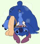  after_anal after_masturbation alien anal anal_masturbation anthro anus balls blue_body blue_fur clothing dildo disney erection experiment_(lilo_and_stitch) fur gaping gaping_anus genitals hi_res jockstrap lilo_and_stitch looking_through looking_through_legs male masturbation penis sex_toy shirt solo spread_anus spreading stitch_(lilo_and_stitch) tank_top tbid topwear underwear 