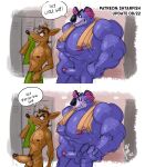  2022 abs activision anthro anthro_on_anthro artist_name athletic athletic_anthro athletic_male balls biceps big_muscles big_pecs big_penis blush bodily_fluids border colored colored_sketch comparing comparing_penis crash_bandicoot_(series) dated dialogue duo english_text erection eyebrows flirting foreskin frown fur genitals guide_lines hair hi_res holding_object holding_towel huge_muscles humanoid_genitalia humanoid_penis inside koala koala_kong locker locker_room looking_at_another macropod male male/male mammal marsupial multiple_scenes muscular muscular_anthro muscular_male nipples nude patreon pecs penis penis_size_difference pinstripe_potoroo potoroo presenting presenting_penis shtarfish signature simple_background size_difference sketch smile standing surprise sweat text thick_penis toony top_heavy towel towel_around_neck towel_only tuft video_games vombatiform wet wet_body wet_fur white_border 