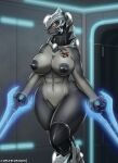  a_drunk_dragon alien arbiter_(halo) areola armor big_breasts breasts burn_scar cleavage clothed clothing crossgender energy_sword featureless_crotch female halo_(series) hi_res melee_weapon microsoft mostly_nude navel nipple_piercing nipples piercing sangheili scar solo sword thel_&#039;vadam thick_thighs video_games weapon wide_hips xbox_game_studios 