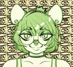  anthro eyewear glasses hair hi_res humanoid male mammal mouse murid murine rodent solo sovietcatparty 