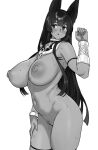  1girl highres houtengeki nipples solo 