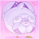  anthro belly big_belly big_breasts big_butt boss_monster bovid breasts butt caprine female floating fur goat hi_res horn huge_breasts huge_butt hyper hyper_belly hyper_breasts hyper_butt inflation mammal pie_(food) puffed_cheeks simple_background solo spherical_inflation toriel tuzzleton undertale undertale_(series) video_games white_body white_fur 