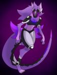  anthro big_tail fast hi_res long_legs machine male monarch_com nebula_(monarch) protogen skinny solo space thick_thighs 