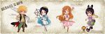  bleach inoue_orihime ishida_uryuu kon kuchiki_rukia kurosaki_ichigo 