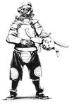  armor gas_mask lowres nakayama_daisuke soldier stuffed_animal stuffed_bunny stuffed_toy 