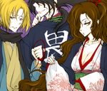  japanese_clothes kejoro kejoro_(nurarihyon_no_mago) kejouro kejourou kimono kubi_nashi kubinashi nura_rihan nura_rikuo nurarihyon_no_mago 