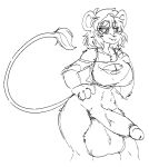 2024 anthro ball_tuft balls big_balls big_breasts big_penis black_sclera bottomless breasts chest_tuft cleavage clothed clothing crossgender erection generation_4_pokemon genitals gynomorph hair hand_on_hip hand_on_own_hip hand_over_breast hip_tuft huge_balls huge_penis humanoid_genitalia humanoid_penis intersex looking_at_viewer lunarspy lux_(lunarspy) luxray monochrome mtg_crossgender mti_crossgender nintendo penis pokemon pokemon_(species) portrait seductive shirt short_hair sketch small_waist smile solo tail tail_tuft tank_top three-quarter_portrait topwear torn_clothing tuft vein veiny_penis wide_hips