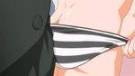  animated animated_gif ass buttjob gif machi_gurumi_no_wana panties rubbing striped striped_panties takagi_yui underwear 