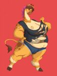  2019 anthro belly big_belly big_breasts bottomwear breasts camel_toe clothed clothing female fur giraffe giraffid hair hi_res horn huge_breasts kubwa_kalua mammal navel nipples obese obese_anthro obese_female obscenepaladin overweight overweight_anthro overweight_female simple_background solo thick_thighs torn_clothing wide_hips 