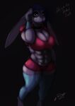  alice_the_rabbit anthro big_breasts breasts female hi_res lagomorph leporid mammal muscular rabbit rohgen thick_thighs 