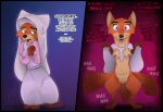  anthro bodily_fluids bottomwear canid canine clothed clothing clothing_lift cuckold digital_media_(artwork) disney dress dripping_pussy drooling female flashing flashing_breasts flashing_pussy fox genitals hi_res ilovejudyhopps infidelity maid_marian mammal mind_break nipple_piercing nipples nude open_mouth piercing pussy robin_hood_(disney) saliva saliva_string skirt skirt_lift solo spread_legs spreading tail_motion tailwag text tongue 