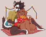  christmas dating duo female holidays junebuq love male male/female misby romantic romantic_couple soy_(sylasdoggo) 