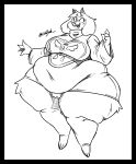  anthro belly big_breasts bovid breasts caprine claws clothing fangs female fur goat hi_res horn kinkytoast mammal obese obese_anthro overweight overweight_anthro robe solo thick_thighs toriel undertale_(series) wide_hips 