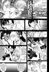  comic highres inami_mahiru monochrome takanashi_souta translated working!! 