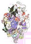  animal_ears delcatty glameow luxio luxray mars_(pokemon) mask meowth mew nintendo persian pillow pokemon purugly shinx skitty sneasel team_galactic weavile wingull zangoose 