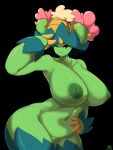  2022 3:4 absurd_res big_breasts breasts female generation_5_pokemon genitals green_body hi_res huge_breasts humanoid maractus nintendo nipples not_furry nude one_eye_closed pokemon pokemon_(species) pussy solo taphris video_games 