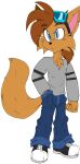  akatsukishiranui-fox anthro canid canine clothed clothed_male clothing fox hi_res hybrid jascoe male mammal solo xavier_(disambiguation) xavier_jascoe 