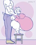  &copy; 2017 anthro belly big_belly big_breasts big_butt bottomwear breasts butt canid canine canis clothing digital_media_(artwork) dobermann domestic_dog duo female footwear furniture hair hi_res hyper hyper_belly hyper_pregnancy larger_male long_sleeves male mammal muscular muscular_anthro muscular_male one_eye_closed pants pinscher pregnant pregnant_female roxanne_(satsumalord) satsumalord shiba_inu shirt shoes side_view size_difference sketch smaller_female spitz stool symbol thick_thighs tiberius_(satsumalord) topwear 