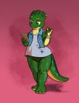  2021 absurd_res anthro barefoot blue_eyes bottomless bottomless_female charlene_sinclair clothed clothing dinosaurs_(series) feet female hi_res solo sycotei-b 