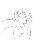  animated anthro bandai_namco breasts butt canid canine digimon digimon_(species) female fox mammal mike_santos renamon solo tail_motion tailwag 