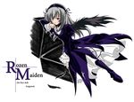  artist_request long_hair long_sleeves rozen_maiden solo suigintou suitcase wings 