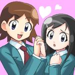  awa everyone group heart keroro_gunsou lowres oekaki shimotsuki_yayoi shiwasu_satsuki 