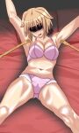 animated animated_gif armpits backscratcher bdsm belly bikini blindfold blonde_hair bob_cut bondage bound bound_arms bra breasts choppy_bangs hair_flaps highres large_breasts midriff molestation navel panties pink_bikini pink_bra pink_panties poking seiki-chan49 seikon_no_qwaser short_hair stomach sweat sweaty_armpits swimsuit teasing teresa_beria thick_thighs thighs tickle_torture tickling tickling_armpits underwear underwear_only very_sweaty 
