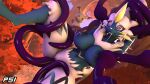 2026 3d_(artwork) absurd_res ambiguous_gender anthro big_breasts blue_body blue_fur bodily_fluids breasts digital_media_(artwork) drooling duo ear_penetration female forest fur generation_7_pokemon genitals hi_res hypnosis legendary_pokemon mimikyu mind_control multicolored_body multicolored_fur nintendo outside penetration plant pokemon pokemon_(species) psikokinetic restrained restrained_by_tentacles ringed_eyes saliva sex source_filmmaker_(artwork) spread_legs spreading suspended_via_tentacles suspension tentacle_in_ear tentacle_in_vagina tentacle_penetration tentacle_sex tentacles tree two_tone_body two_tone_fur vaginal vaginal_penetration vulva yellow_body yellow_fur zeraora