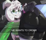  absurd_res big_butt bovid butt caprine duo girly goat he_wants_to_order hi_res male male/male mammal meme polarisart 