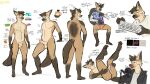  absurd_res anthro anus balls bela_(botter_dork) blush bong botter_dork brown_body brown_fur brown_hair bulge butt canid canine clothed clothing digital_media_(artwork) drugs english_text erection floral_print fox fur genitals hair hi_res humanoid_genitalia humanoid_penis looking_at_viewer male mammal model_sheet nipples nude open_mouth penis pink_nipples pink_penis shy simple_background slightly_chubby smile solo text topwear underwear 