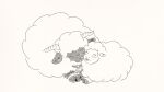  16:9 absurd_res ambiguous_gender anonymous_artist bell black_body black_fur blush bovid caprine domestic_sheep duo eyes_closed feral fur hi_res hooves horn licking lying mammal on_front sheep tongue tongue_out valais_blacknose white_body white_fur widescreen 