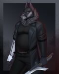  2022 5_fingers amur anthro clothed clothing digital_media_(artwork) fingers hi_res male solo standing 
