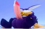  16:9 3d_(artwork) absurd_res animal_humanoid anthro balls banana banana_for_scale barefoot belt belt_accessory belt_buckle big_balls big_penis big_the_cat bodily_fluids buckle butt clothing cum digit_ring digital_media_(artwork) domestic_cat english_text erection feet felid feline felis fingers food footwear fruit fur genital_fluids genitals gloves handwear hi_res huge_balls huge_penis humanoid humanoid_genitalia humanoid_penis hyper hyper_balls hyper_genitalia hyper_penis jewelry kawa_the_asparagus looking_at_viewer male mammal mammal_humanoid mostly_nude multicolored_body multicolored_fur multicolored_penis nude overweight penis plant purple_body purple_fur ring sega simple_background solo sonic_the_hedgehog_(series) tail text toe_ring toes two_tone_body two_tone_fur two_tone_penis white_body white_fur widescreen 