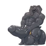 2024 5_toes abs accessory alpha_channel anthro balls big_balls big_penis blue_eyes cock_ring croiyan elephant elephantid feet genitals grey_body grey_nipples hi_res huge_balls huge_penis humanoid_genitalia humanoid_penis hyper hyper_balls hyper_genitalia hyper_penis jewelry male mammal muscular nipples penis penis_accessory penis_jewelry proboscidean simple_background solo toes transparent_background vein veiny_penis