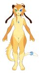 alien ambiguous_gender anthro bigender_(lore) curvy_figure domestic_cat felid feline felis female flat_chested gem_on_chest gem_on_tail genderfluid_(lore) heterochromia hi_res mala_(spades_sepulchre) mammal model_sheet multi_eye paws reference_image simple_background solo spades_sepulchre symbiote tail thick_thighs white_background