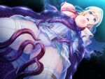  1girl blonde_hair blue_eyes blush breasts censored clitoral_stimulation clothes_lift funamushi_(funa) game_asset hat imminent_rape kagurazaka_miyu large_breasts mosaic_censoring night nipples non-web_source official_art open_mouth panties prism_saber_gerda pussy_juice self-datamine shugo_seijo_prism_saber solo spread_pussy spread_pussy_under_clothes tentacles tentacles_under_clothes thighhighs underwear variant_set visual_novel_cg vore wet wet_clothes wet_panties white_thighhighs x-ray 