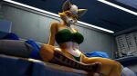 16:9 2026 3d_(artwork) anthro bed bedroom boots breasts brown_body brown_boots brown_clothing brown_footwear brown_fur canid canine clothed clothing crossgender digital_media_(artwork) ear_piercing ear_ring fallout female footwear fox fox_mccloud fur furniture green_clothing green_eyes green_thong green_topwear green_tube_top green_underwear hi_res honorboundnoob light_body light_fur light_hair looking_at_viewer mammal medium_breasts microsoft mtf_crossgender multicolored_body multicolored_fur navel nintendo on_bed piercing ring_piercing shoes skimpy skimpy_underwear smile snout soft_abs solo source_filmmaker_(artwork) star_fox thick_thighs thong topwear tube_top two_tone_body two_tone_fur underwear vault_boy widescreen 