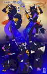  absurd_res bastet_(kyu-maru) clothing costume deity domestic_cat dual_eyes dual_persona ear_piercing egyptian egyptian_clothing egyptian_mythology felid feline felis female greek greek_clothing heterochromia hi_res kyu-maru mammal middle_eastern_mythology mix_outfit model_sheet mythology piercing pose solo staff 