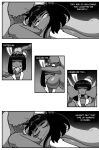 2026 4_fingers absurd_res andre_(cuchuflin) animal_humanoid anthro arachnid arachnid_humanoid armwear arthropod arthropod_humanoid big_breasts black_eyes black_hair breasts clothed clothed_humanoid clothed_male clothing comic cuchuflin dialogue english_text eyes_closed fake_ears fake_rabbit_ears featureless_breasts female female_anthro femboy fingers generation_4_pokemon group hair headpat hi_res humanoid humanoid_hands kissing_cheek lopunny male male_humanoid monochrome nintendo nude nude_anthro nude_female pokemon pokemon_(species) smile text