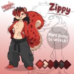  anthro big_tail bottomwear breasts clothing featureless_breasts feet female hi_res hindpaw mammal model_sheet oversized_bottomwear oversized_clothing oversized_pants pants paws rodent roofbean sciurid smile solo tail tree_squirrel 