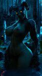 2026 2_horns 3d_(artwork) 9:16 anthro big_breasts breasts cave clothed clothing curvy_figure deathclaw detailed_background digital_media_(artwork) fallout female glistening glistening_body glistening_breasts glistening_scales hi_res honorboundnoob horn hourglass_figure inside looking_at_viewer microsoft multicolored_body multicolored_scales nipples partially_submerged scales scalie sharp_teeth solo source_filmmaker_(artwork) tan_body tan_scales teeth thick_thighs thong thong_only topless topless_anthro topless_female two_tone_body two_tone_scales underwear underwear_only voluptuous voluptuous_anthro voluptuous_female water wide_hipped_anthro wide_hipped_female wide_hips yellow_eyes