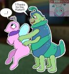 3_fingers 4_arms 4_legs anal anal_penetration antennae_(anatomy) anthro armless arthropod balls being_watched blue_eyelids blue_wings blurred_background blush blush_lines blushcrunch_studio breasts brother_(lore) brother_and_sister_(lore) butt butterfly caterpillar cheek_tuft dandy's_world digital_drawing_(artwork) digital_media_(artwork) duo english_text expressionless eyelashes eyeliner facial_tuft female female_penetrated fingers flutter_(dandy's_world) flyte_(dandy's_world) fur genitals green_body green_fur happy happy_sex head_tuft heart_antennae heart_eyes heart_pupils heart_symbol hi_res hip_grab holding_another holding_hips holding_partner insect interspecies larger_male larva lepidopteran live_tucker_reaction looking_at_another looking_pleasured looking_up makeup male male/female meme meme_face mouthless multi_arm multi_limb neck_tuft nipples nude nude_anthro nude_female open_mouth overweight overweight_male penetration penis pink_body pink_nipples purple_body purple_fur roblox sex shadow sibling_(lore) sister_(lore) size_difference skinny_female slightly_chubby slightly_chubby_anthro slightly_chubby_male smaller_female soul_devouring_eyes soulless_eyes squirm_(dandy's_world) standing standing_sex tailsfoxy text thick_thighs thousand_yard_stare toony trauma traumatized tuft vein veiny_penis wide_eyed wide_hips wings